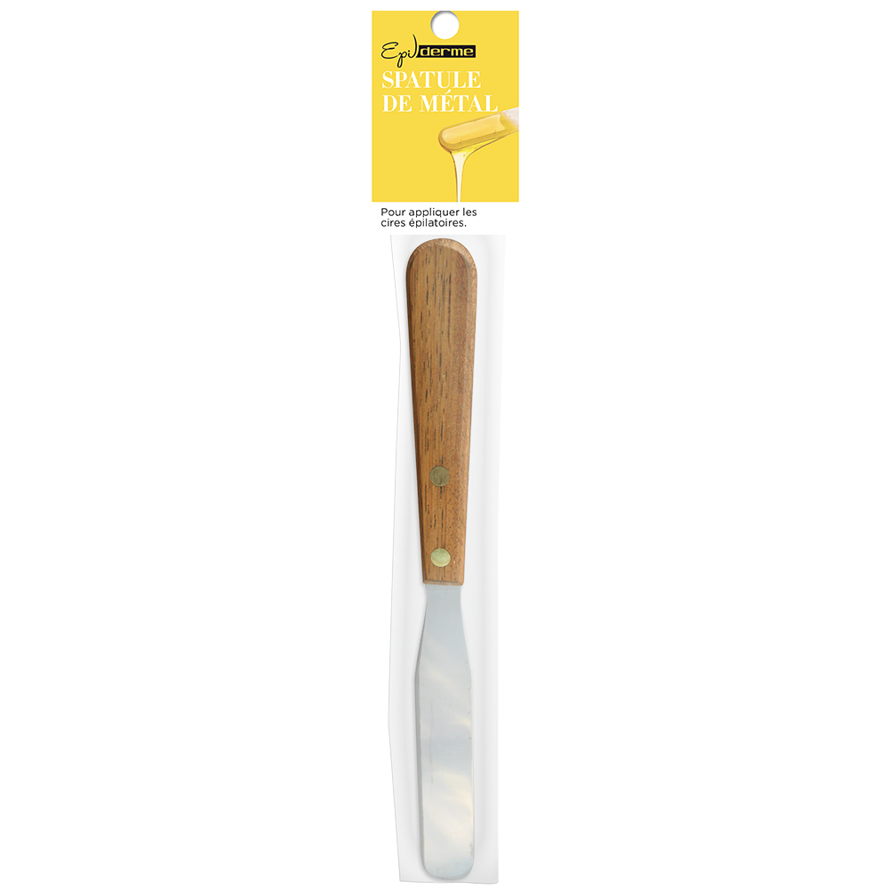 What is a metal shop spatula used for